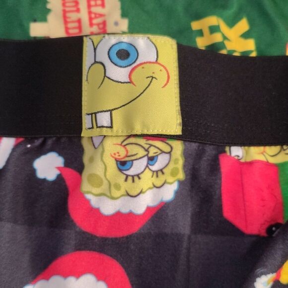 Crazy Boxer 2 Pairs SpongeBob And South Park Christmas Boxer Briefs Large - Picture 12 of 15